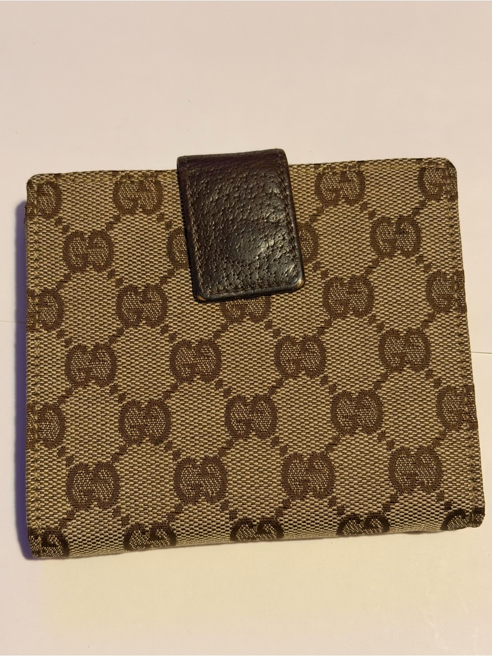 Vintage Gucci Compact Wallet in GG Canvas Style - Picture 3 of 7